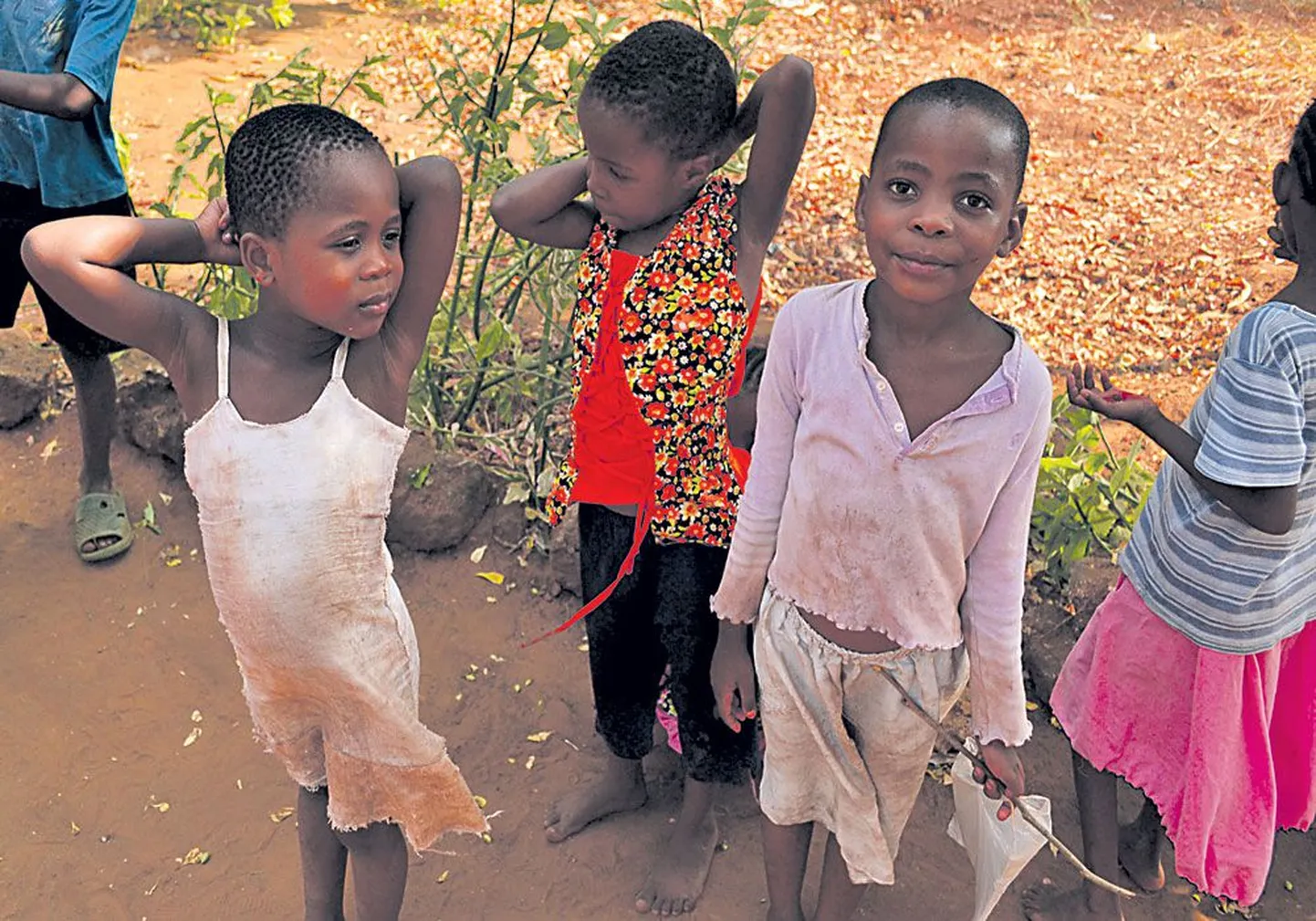 Кенийские дети.