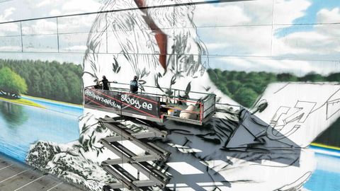 PILDID ⟩ Selline näeb välja Ülemiste City 5000-ruutmeetrine seinamaal