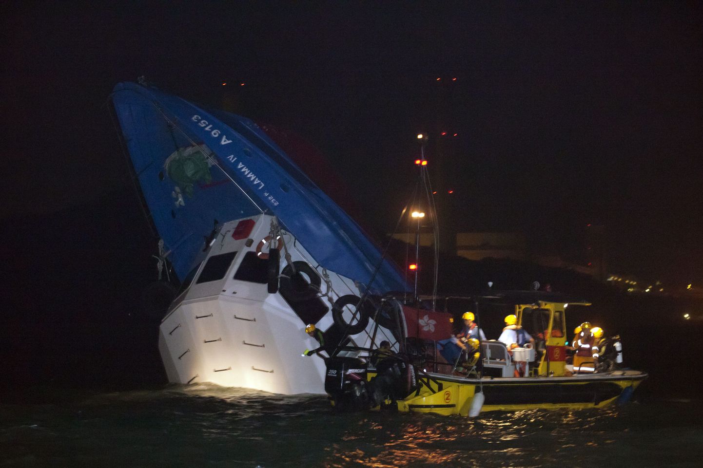 Laevaõnnetus Hongkongis.