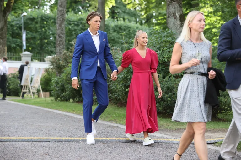 Kelly Sildaru ja Mihkel Ustav.