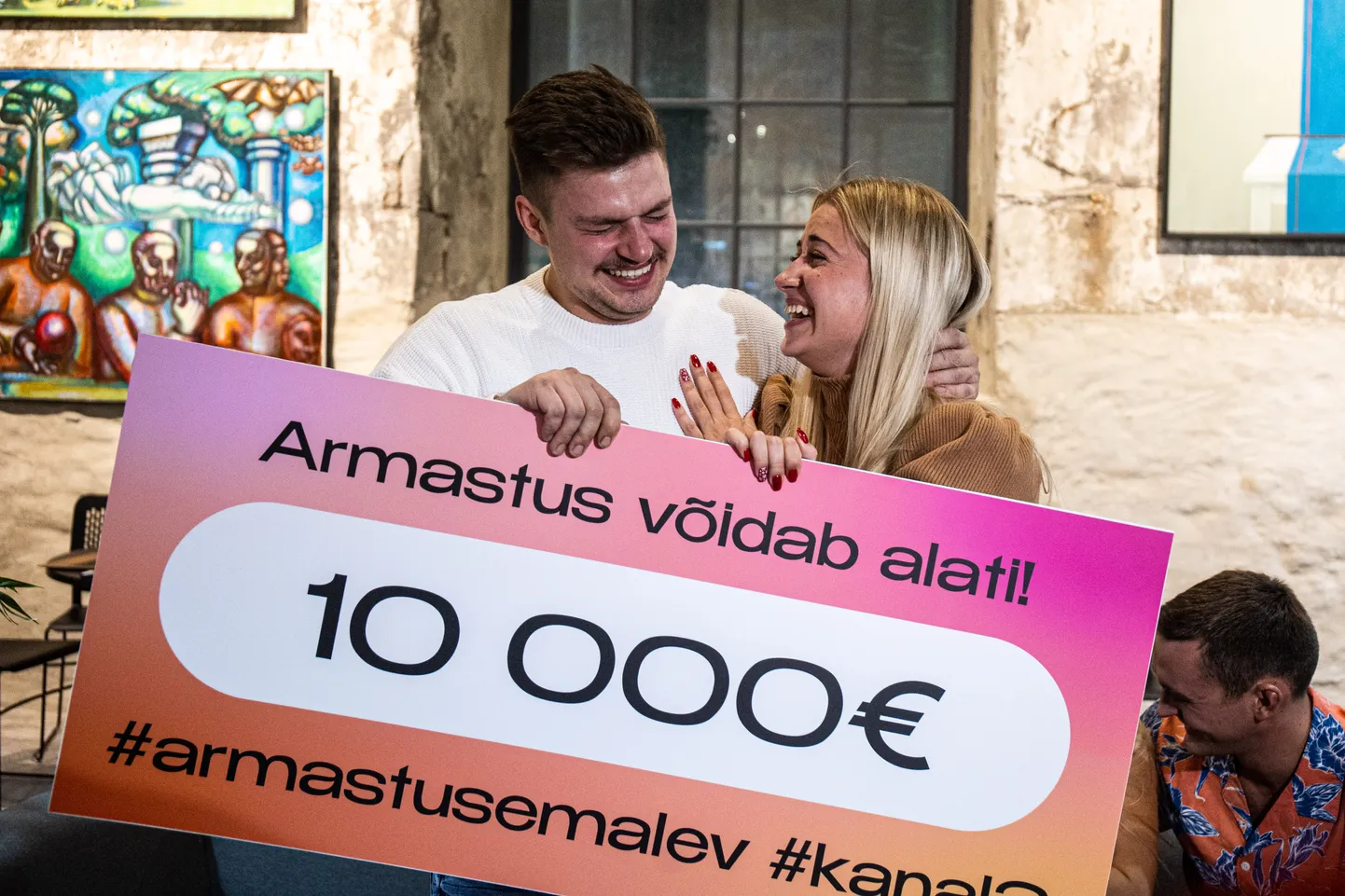 «Armastuse maleva» finaalsaate ühisvaatamine.