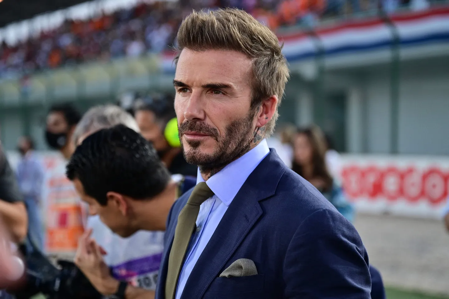 Endine jalgpallur David Beckham.