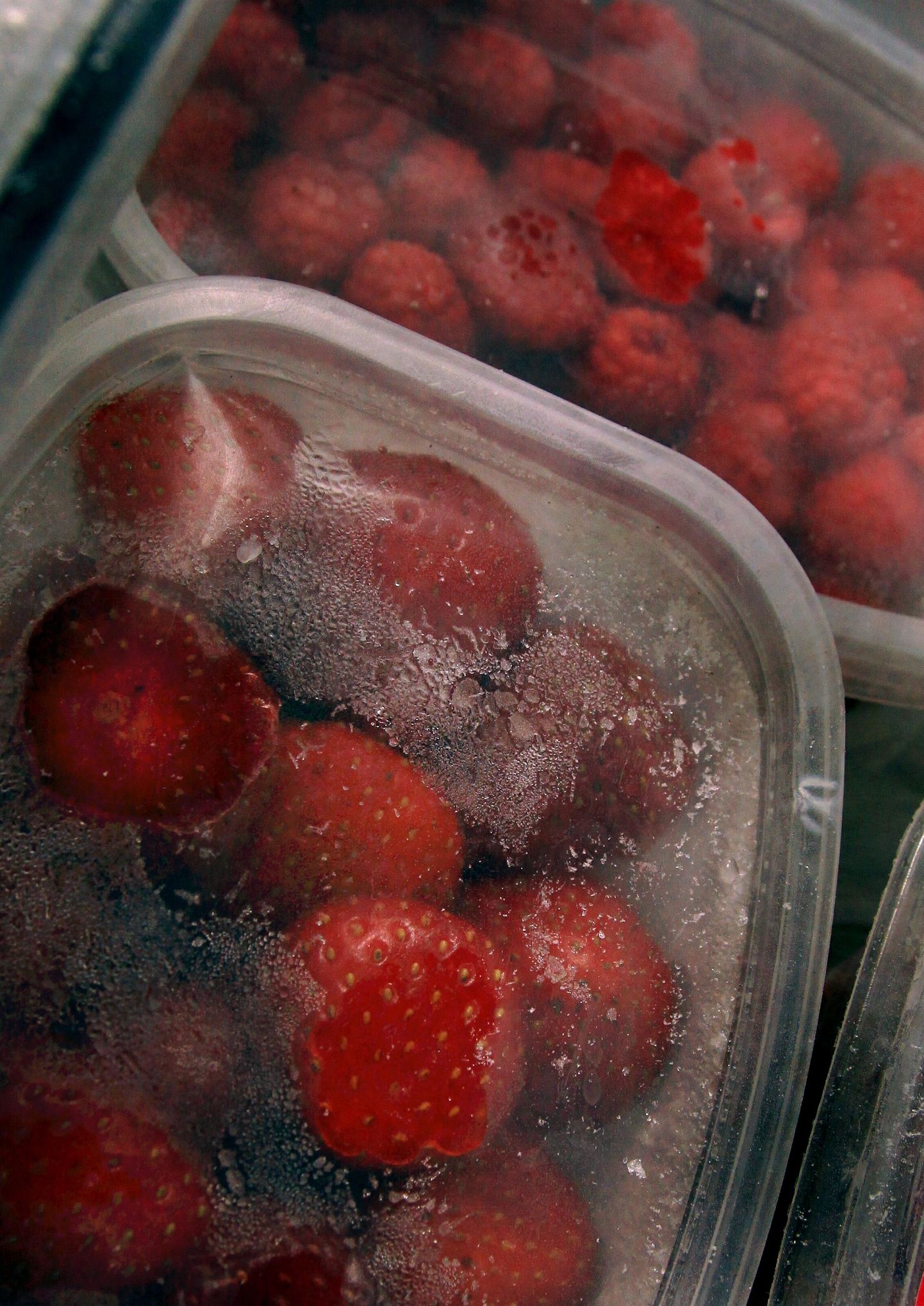Замороженные ягоды.