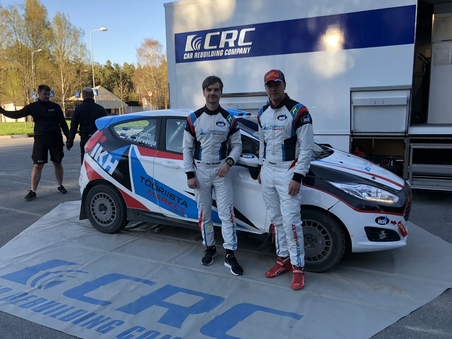 Roland Poom – Ken Järveoja testimas Tallinna ralliks