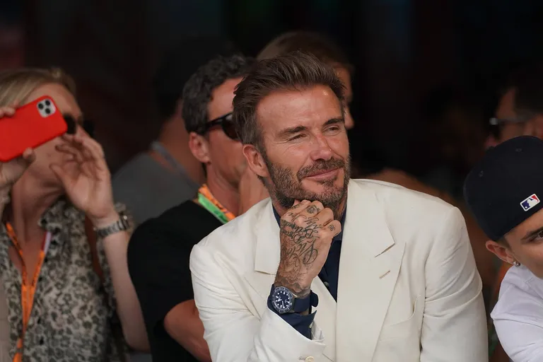 08.05.2022, Miami International Autodrome, Miami, FORMULA 1 CRYPTO.COM MIAMI GRAND PRIX,im BildFussballstar David Beckham