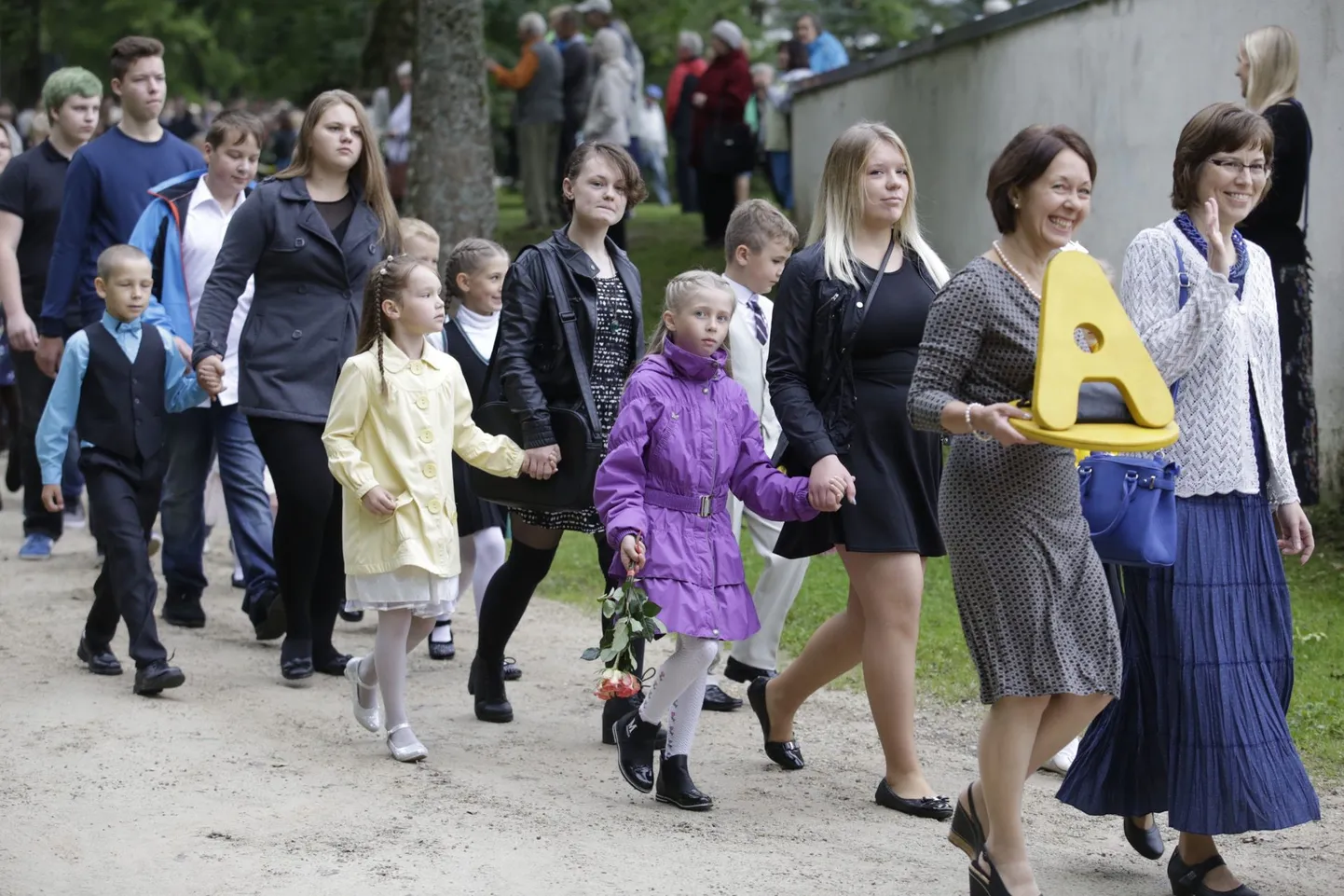 Türi põhikooli õppeaasta algus.