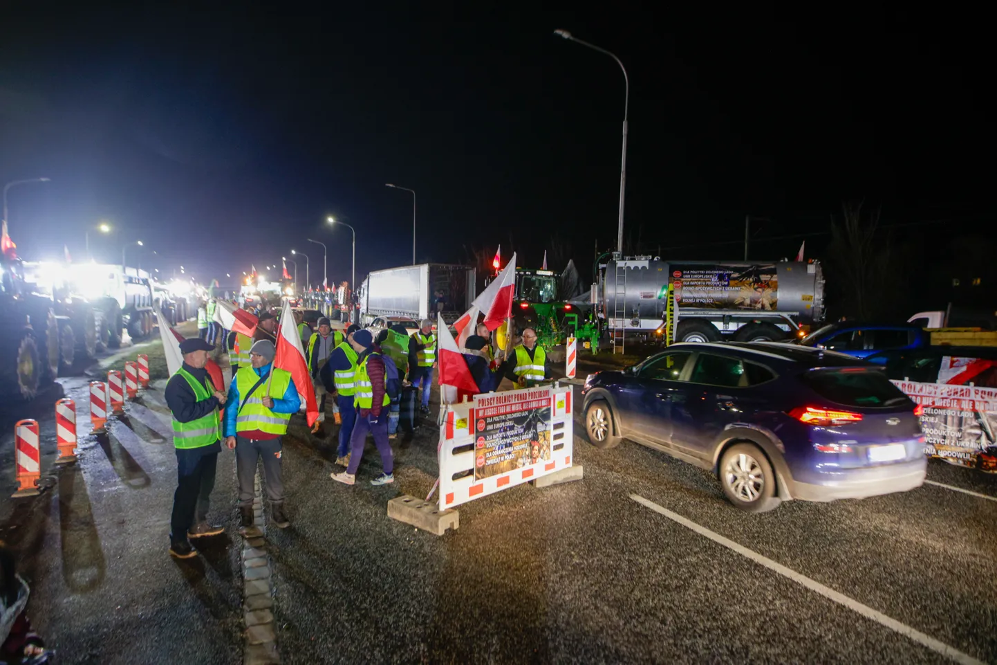 Poola põllumehed blokeerivad protestiks piiripuntke.