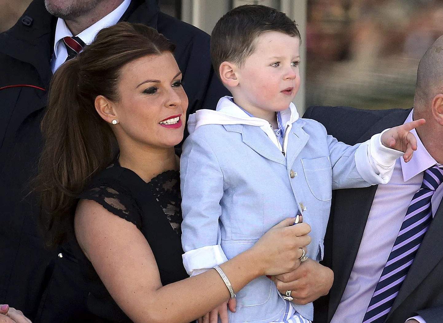 Coleen Rooney vanema poja Kaiga.