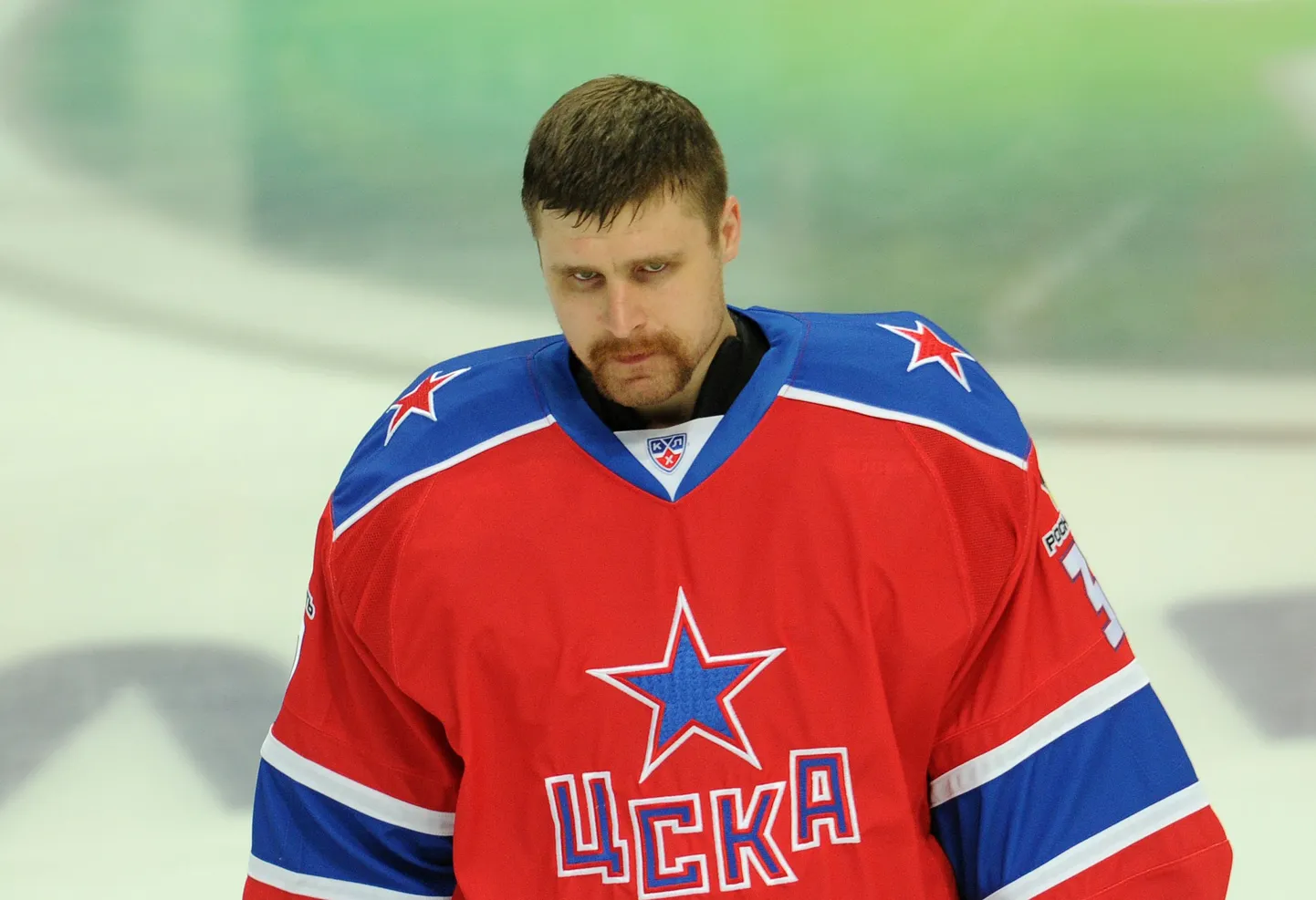 Илья Брызгалов в начале сезона во время локаута в НХЛ выступал за ЦСКА.
