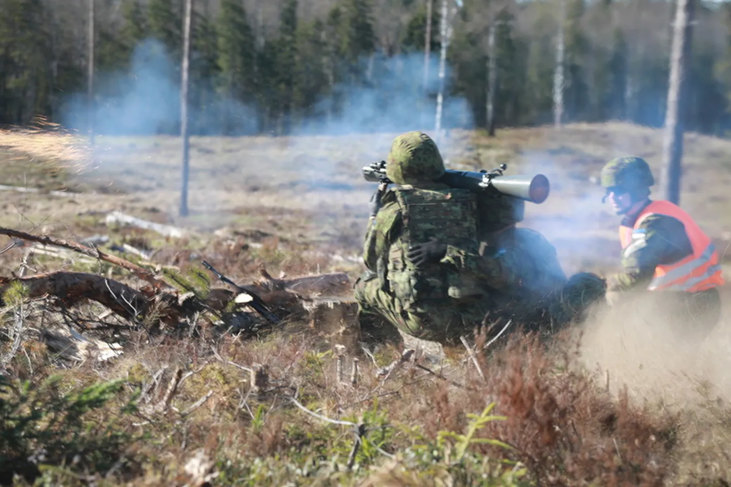 1. jalaväebrigaadi õppus.