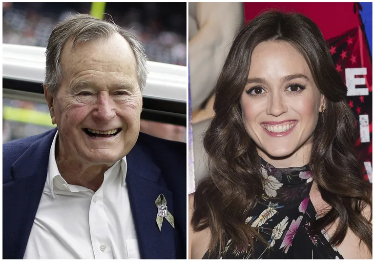 George H.W. Bush ja Heather Lind