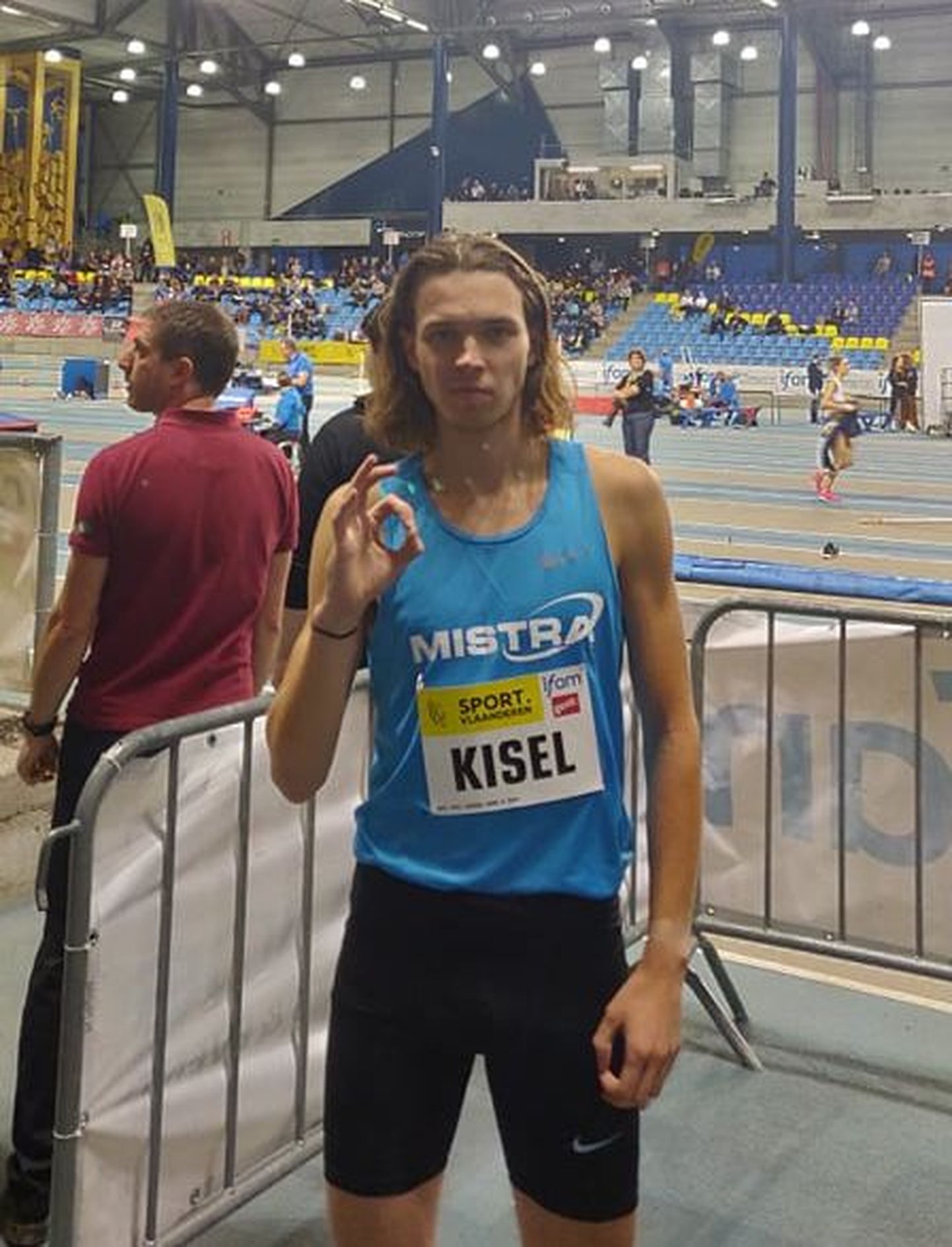 Rasmus Kisel jooksis Belgias isikliku rekordi ja Eesti kõigi aegade viienda tulemuse.