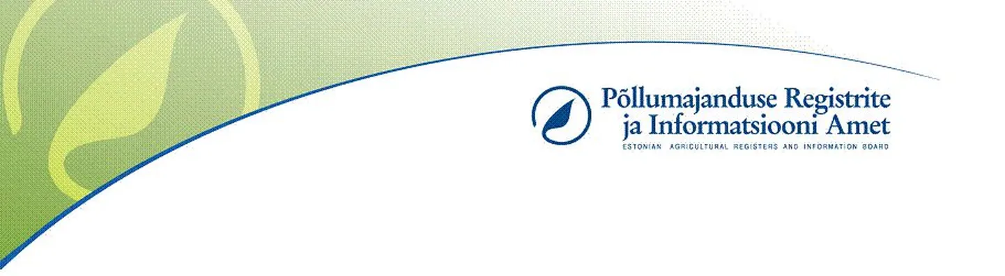 Põllumajanduse Registrite ja Informatsiooni Amet.