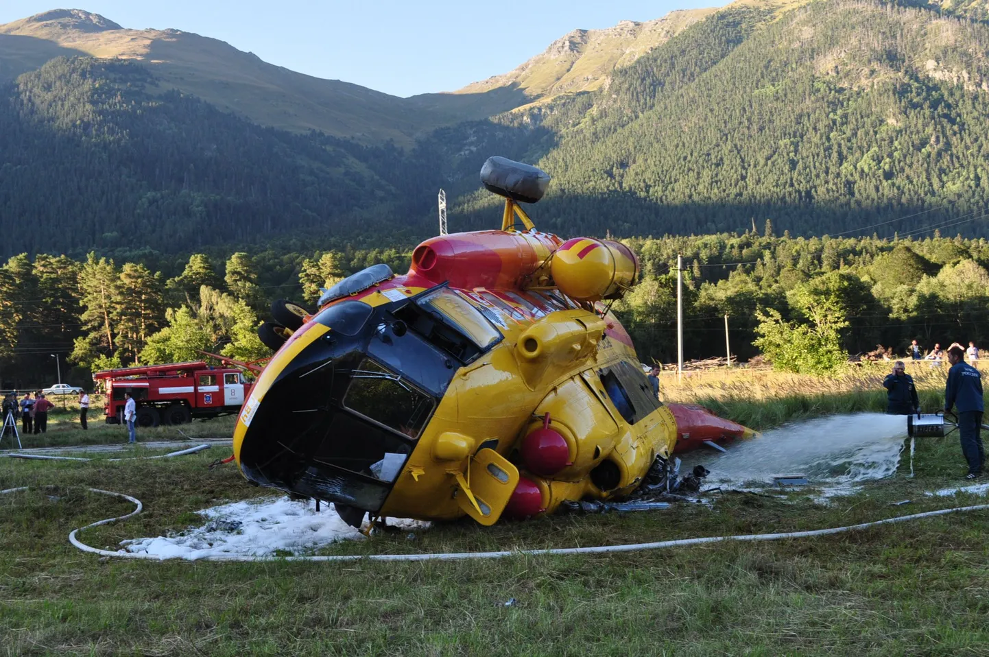 Tänavu augustis juhtus kopteriga MI-8 õnnetus Karatšai-Tšerkessias.