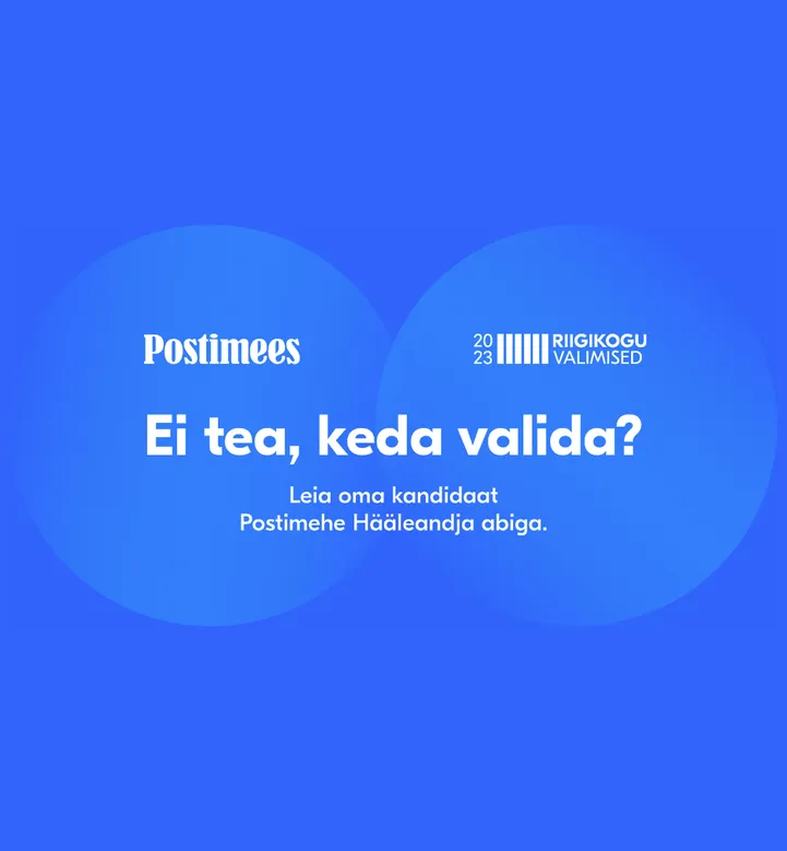 VALIMISED 2023 Kuidas Hääleandja töötab?