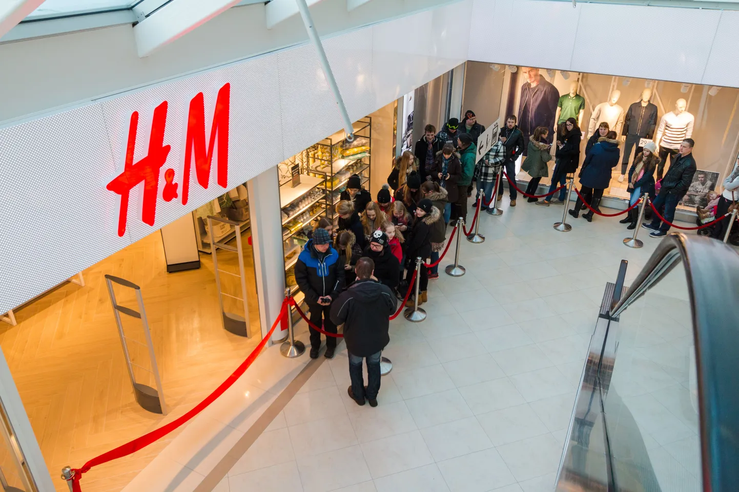 H&M Home koduosakonna avamine Pärnu Keskuses.