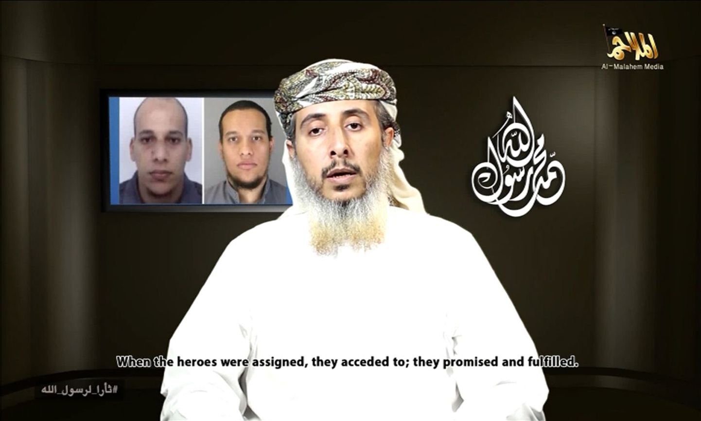 Ответственность за организацию теракта во Франции взяла на себя йеменская "Аль-Каида".
