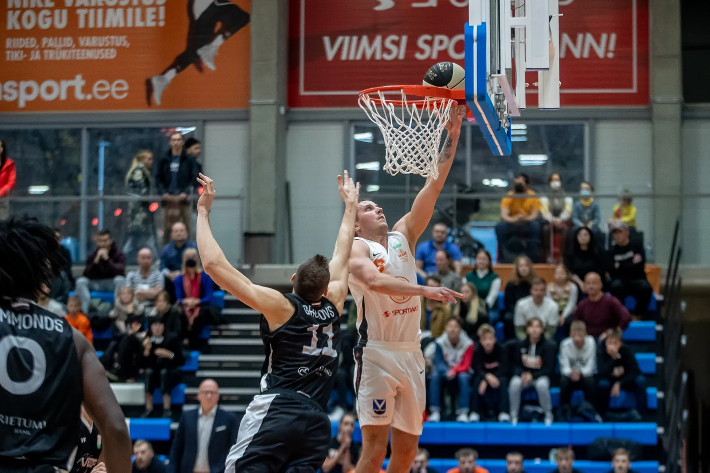 Viimsi/Sportlandi korvpalliklubi, viskel kapten Rain Veideman.