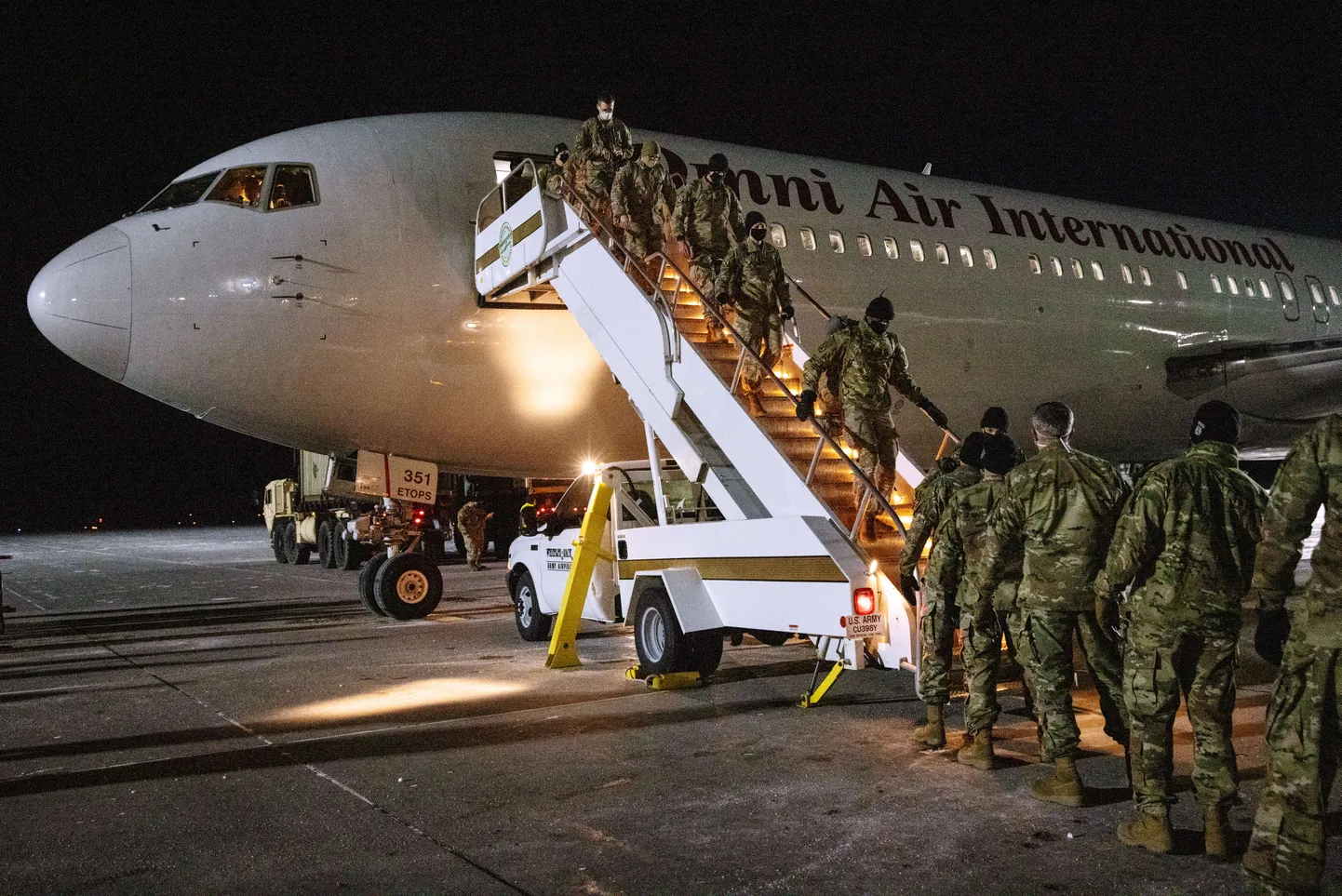 USA sõjaväelased naasmas Afganistanist.