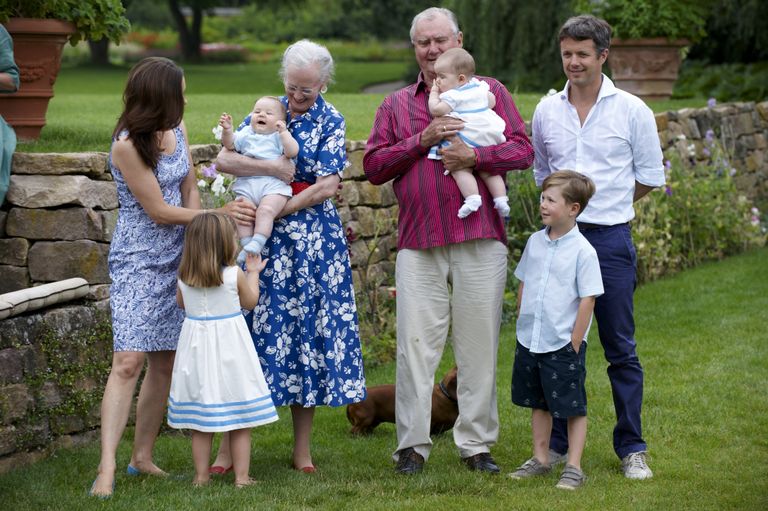 Taani kuninglik perekond 2011. aastal suvepuhkuse ajal.