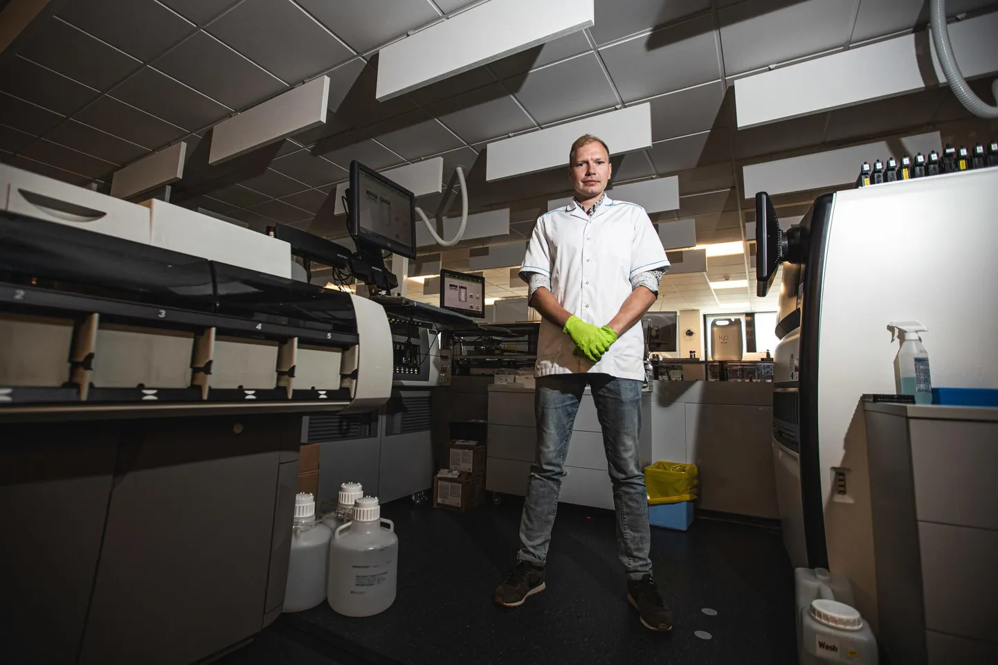 Eesti teadlased töötasid välja uudse testi preeklampsia ennustamiseks. TÜ doktorant Kaspar Ratnik. Veerenni Synlab. Tallinn. 13.07.2020.
