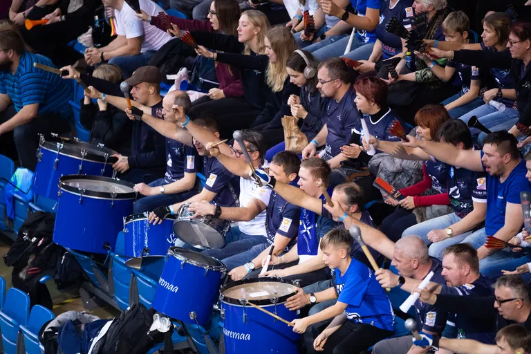 Saaremaa vs BIGBANK Tartu 2019. aasta Eesti karikavõistluste finaalmäng Saku Suurhallis.