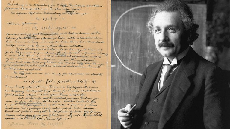 Albert Einstein ja ta kirjutis