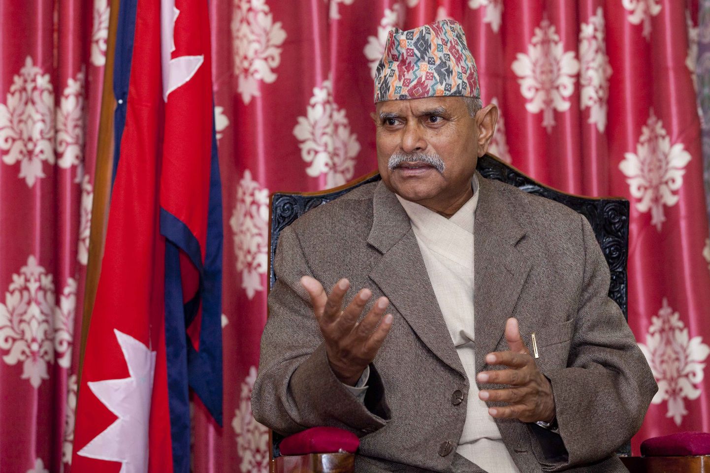 Президент Непала Рам Баран Ядав.
