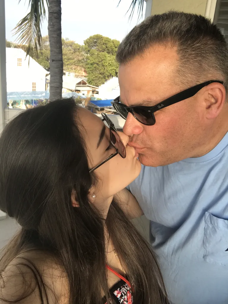 Joseph Conner (53) and Isabella Sainz (20).