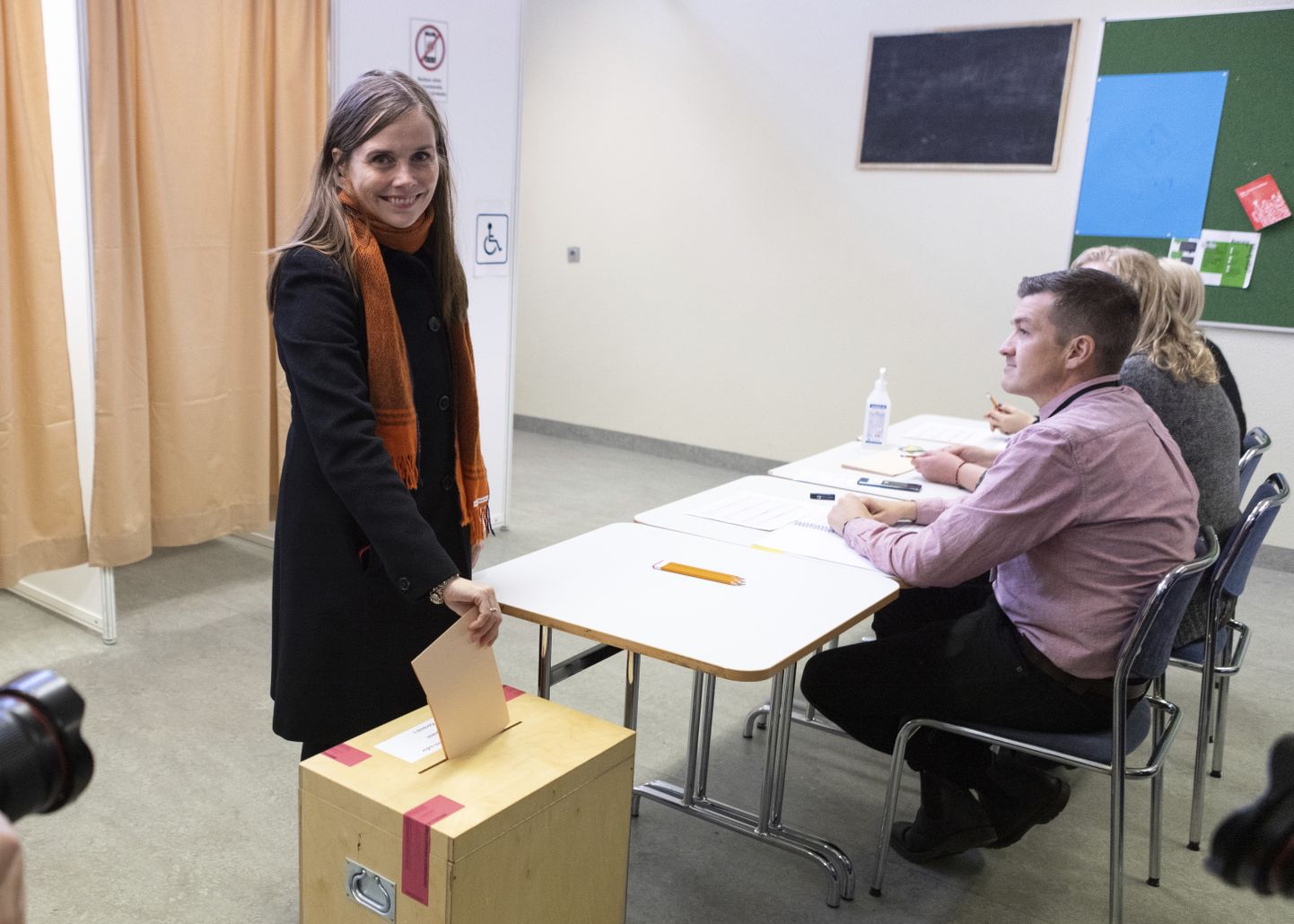 Islandes premjerministre Katrina Jakobsdotira