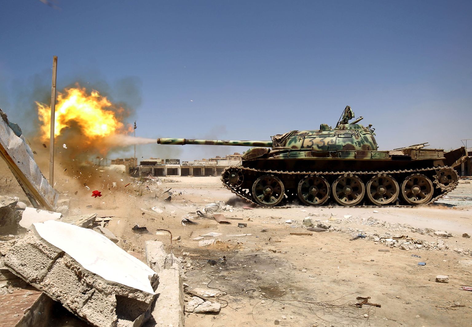 Karadarbība Lībijā. Ilustratīvs attēls
