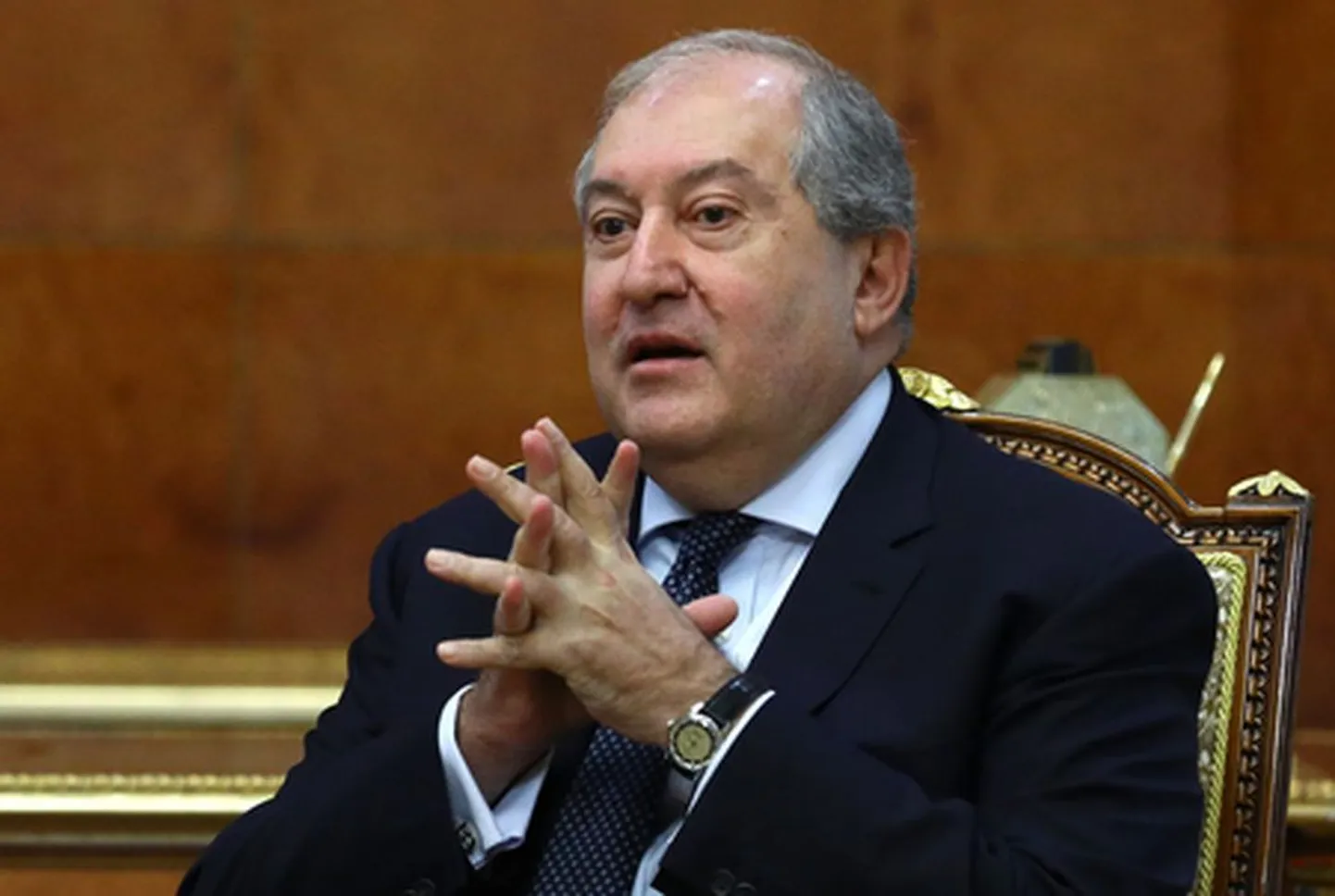 Armeenia president Armen Sargsjan teatas tagasiastumisest.