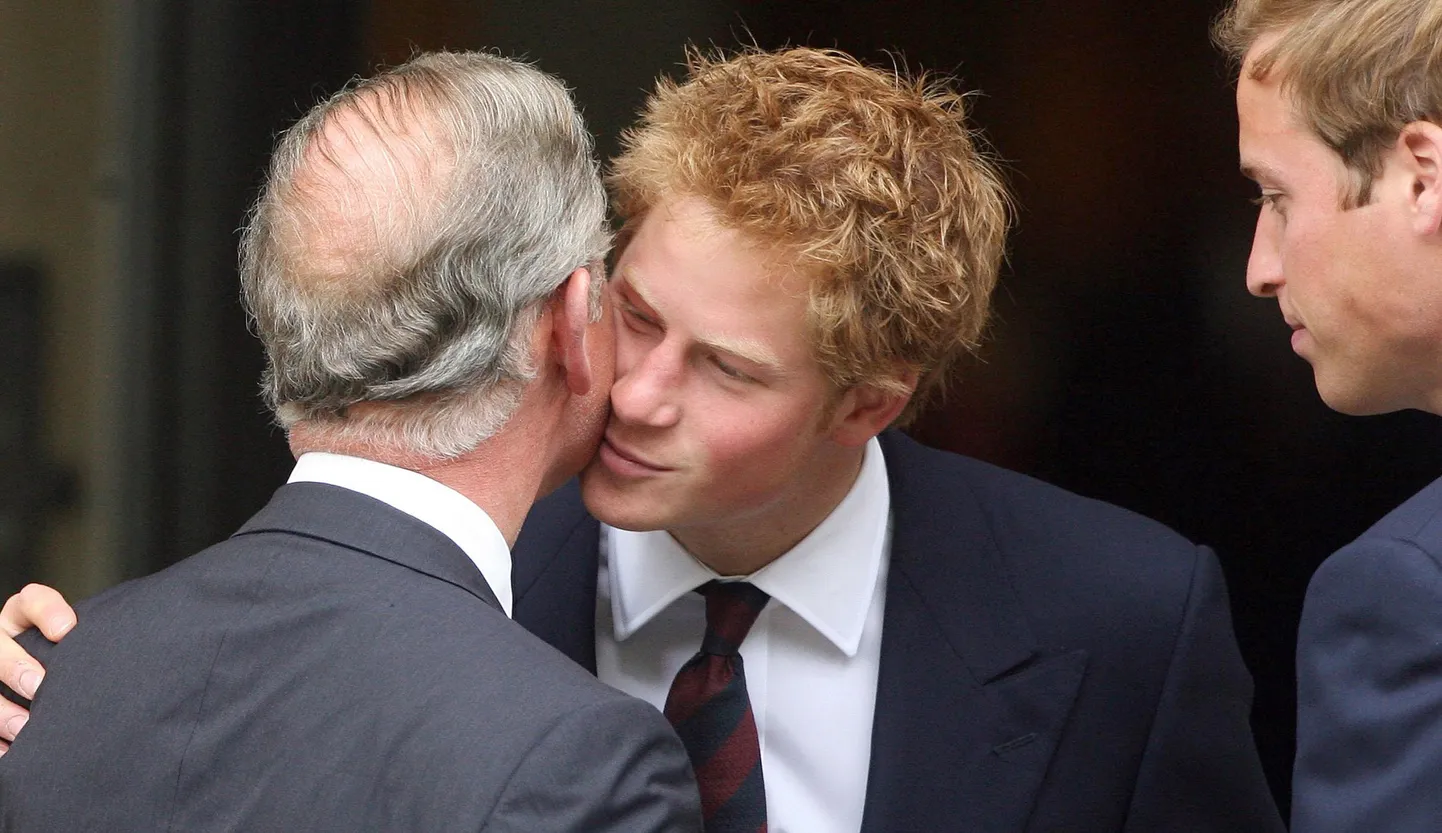 Charles, Harry ja William.
