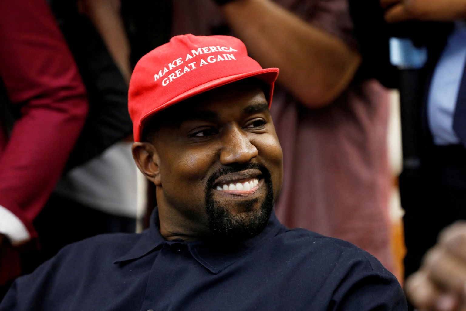Kanye West on avaldanud julgelt toetust Donald Trumpile.