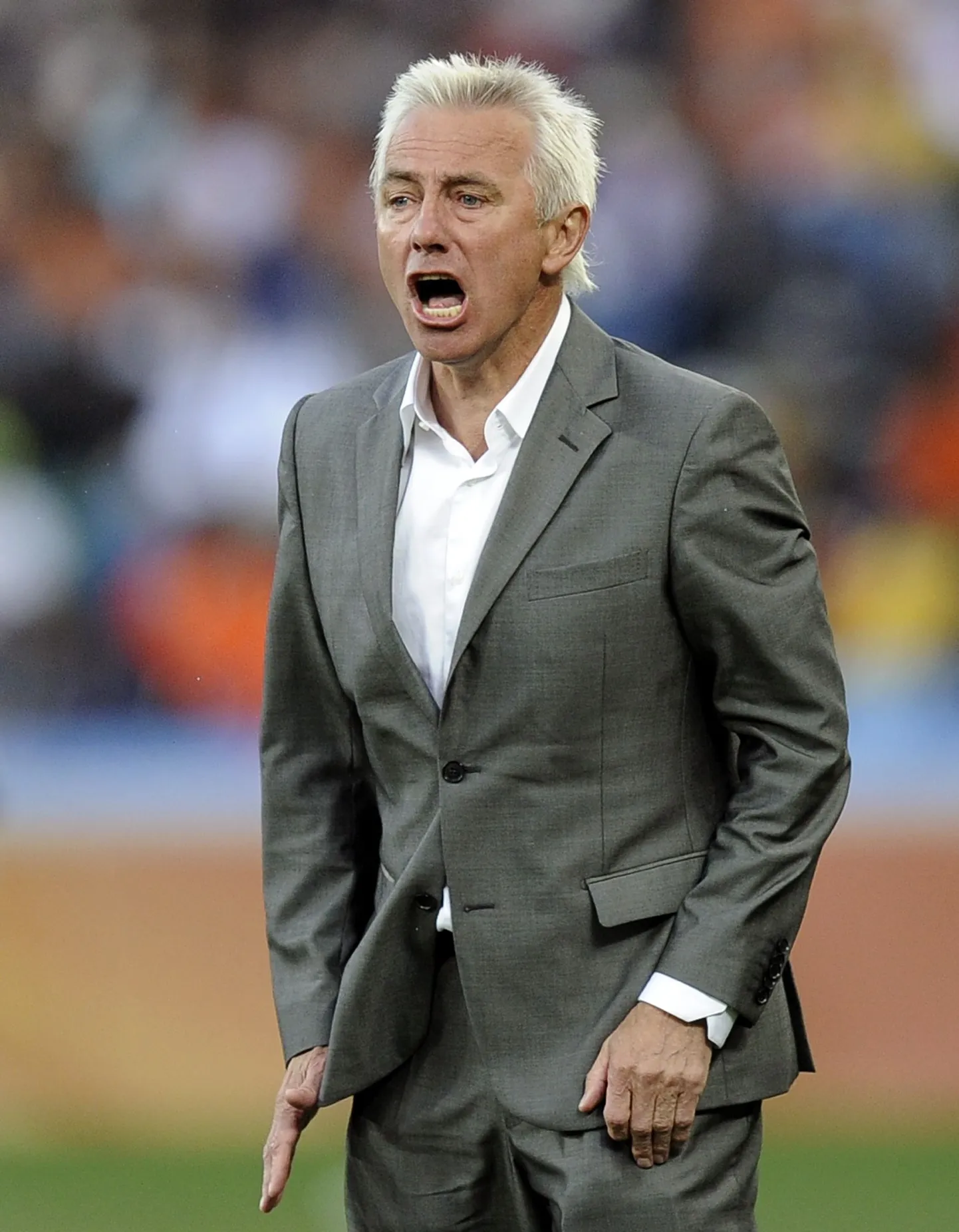 Hollandi koondise peatreener Bert van Marwijk.