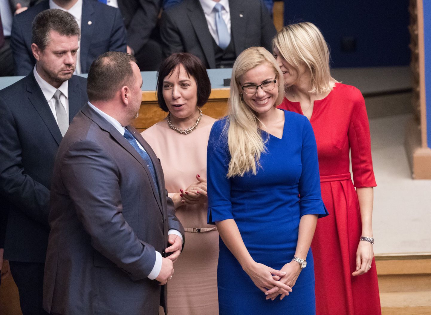 Jüri Ratase valitsuse ametisse nimetamine 23. novembril 2016.