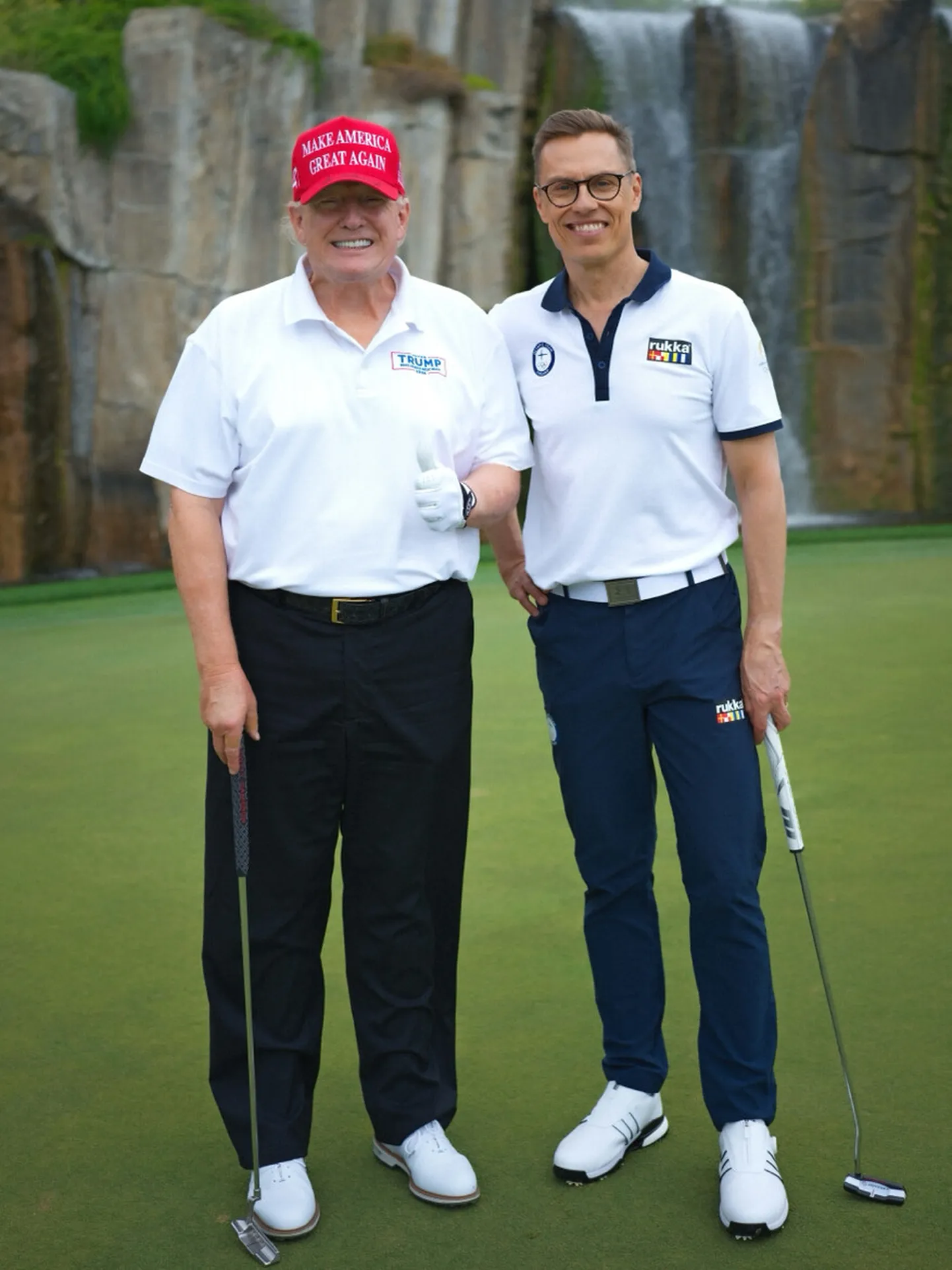 SOOMLASTE EDULUGU: USA president Donald Trump teatas märtsi lõpul oma Truth Social kanalis, et kohtus äsja golfimängus Soome presidendi Alexander Stubbiga. Stubb teatas hiljem, et Trump muudab Euroopat enesekindlamaks ja see on ju ainult hea.