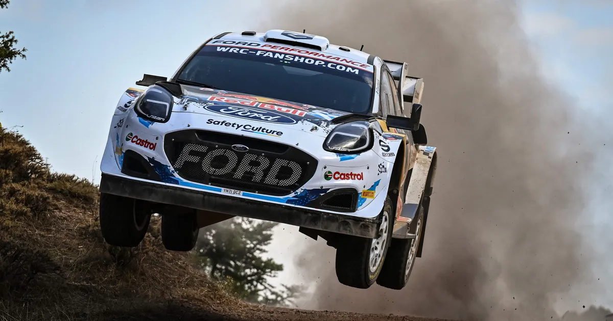 FOTO M-Spordi rallimehe Kreeka ralli lõppes kraavis