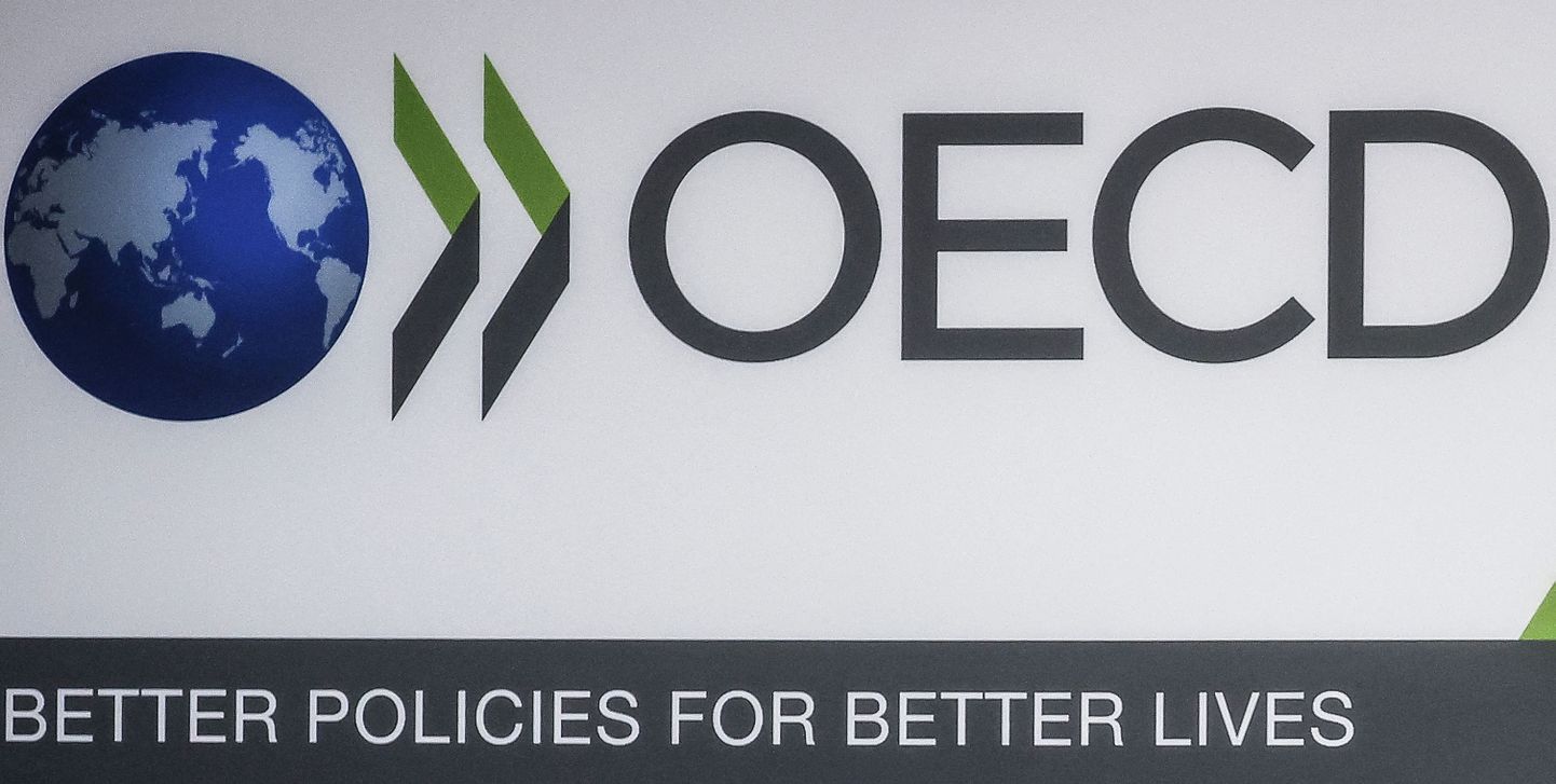 Majandusliku Koostöö ja Arengu Organisatsiooni OECD logo.