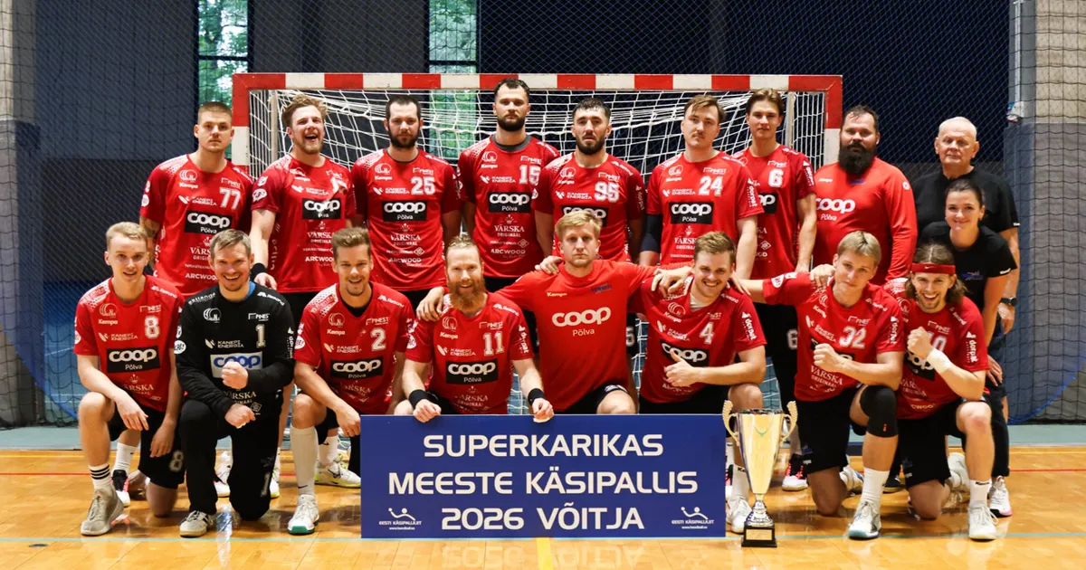 Nimisponsori saanud Viljandi kasvatas musklit ja püüab Põlva Serviti troonilt kukutada