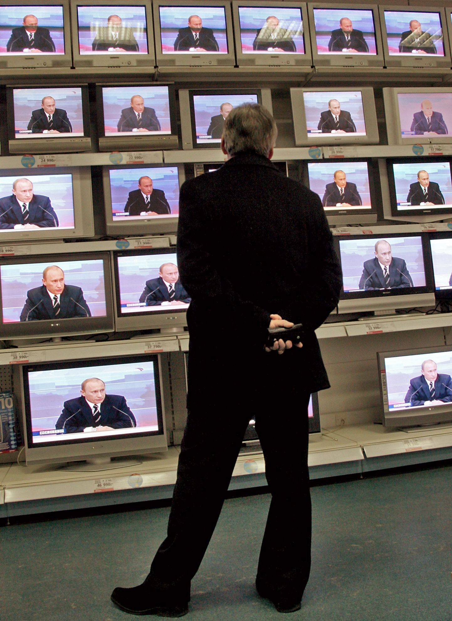 Vladimir Putini otse-eeter aastal 2009