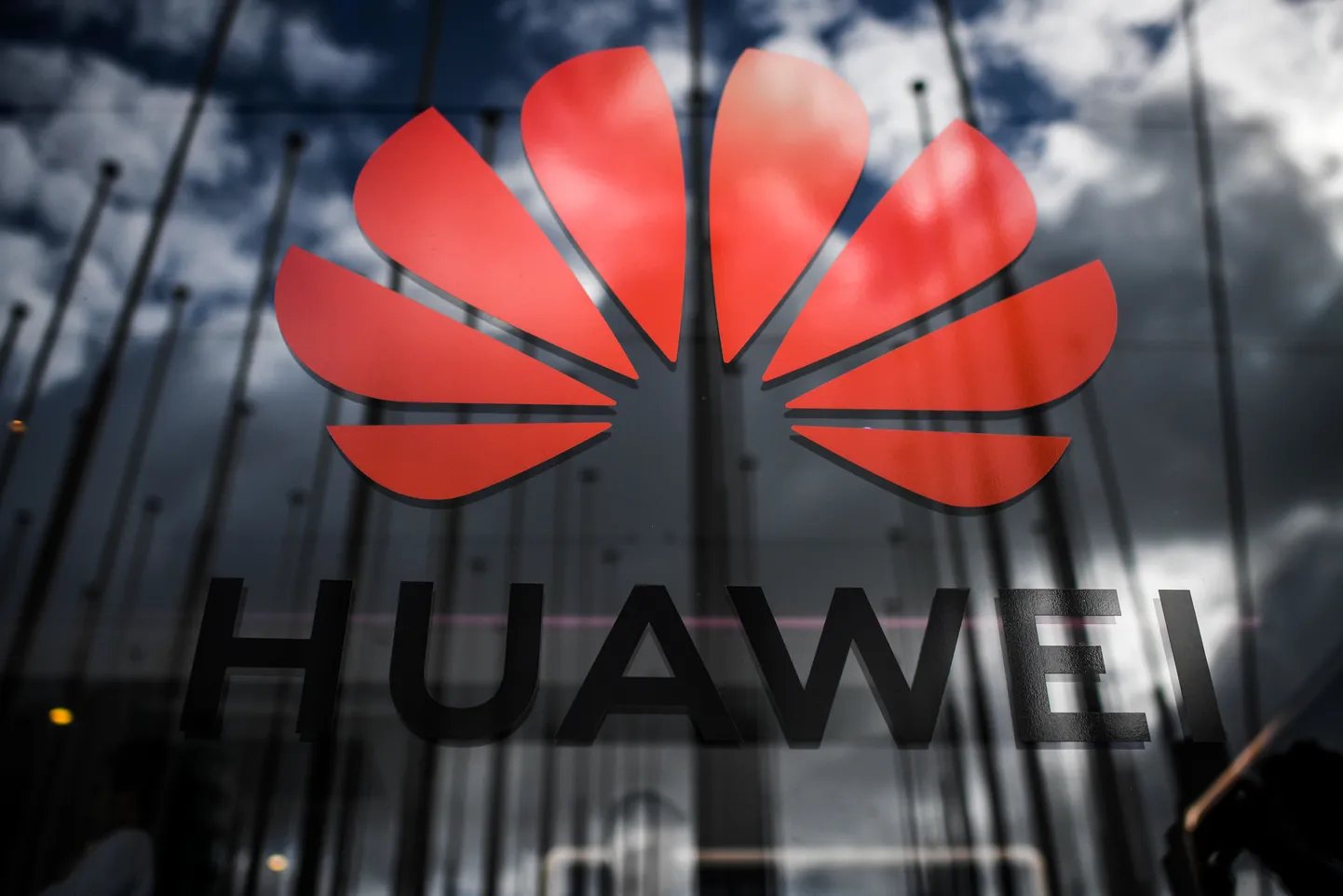 Huawei logo.