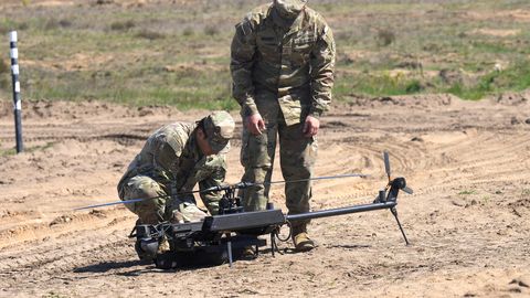 Leedus kukkus alla arvatavasti Ukraina päritolu droon