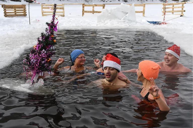 Talisuplejad Venemaal Novosibirskis.