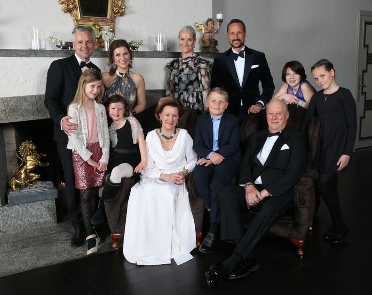 Norvēģijas karaliskā ģimene. 