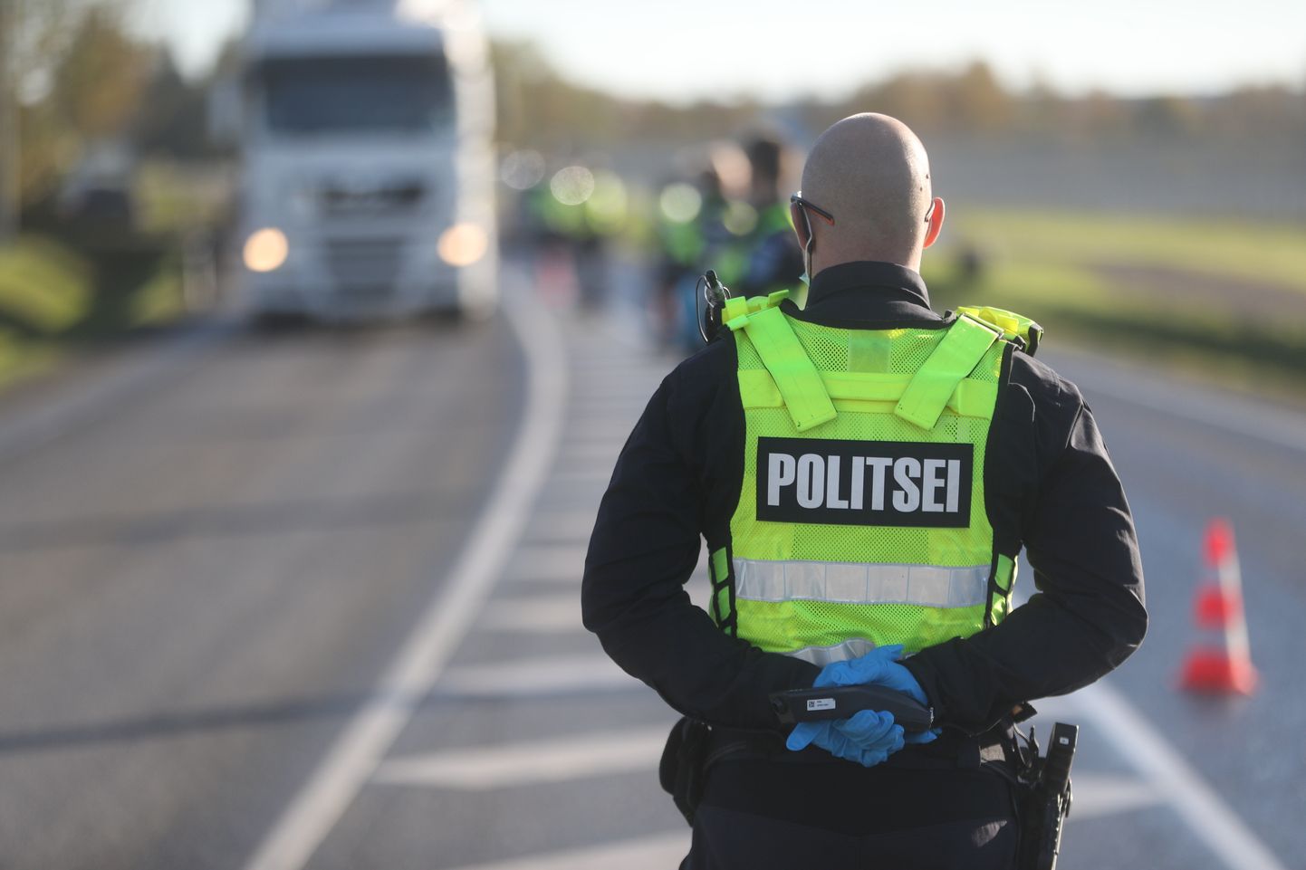 Эстонская полиция.