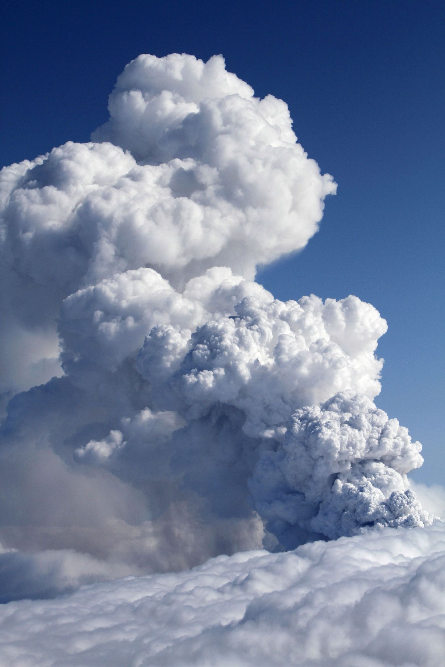 Eyjafjallajokulli vulkaan Islandil