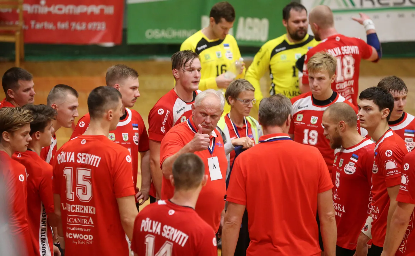 Põlva Serviti käsipallurid