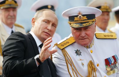 Vladimir Putin (vasakul) ja Vladimir Koroljov.