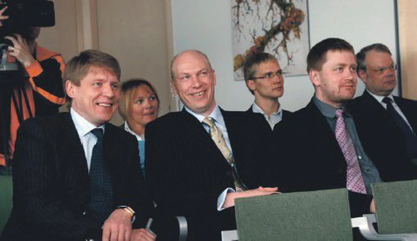 Eesti Ehitus eesotsas Toomas Lumaniga (vasakul) tegutseb aktiivselt Baltikumis ja Ukrainas..